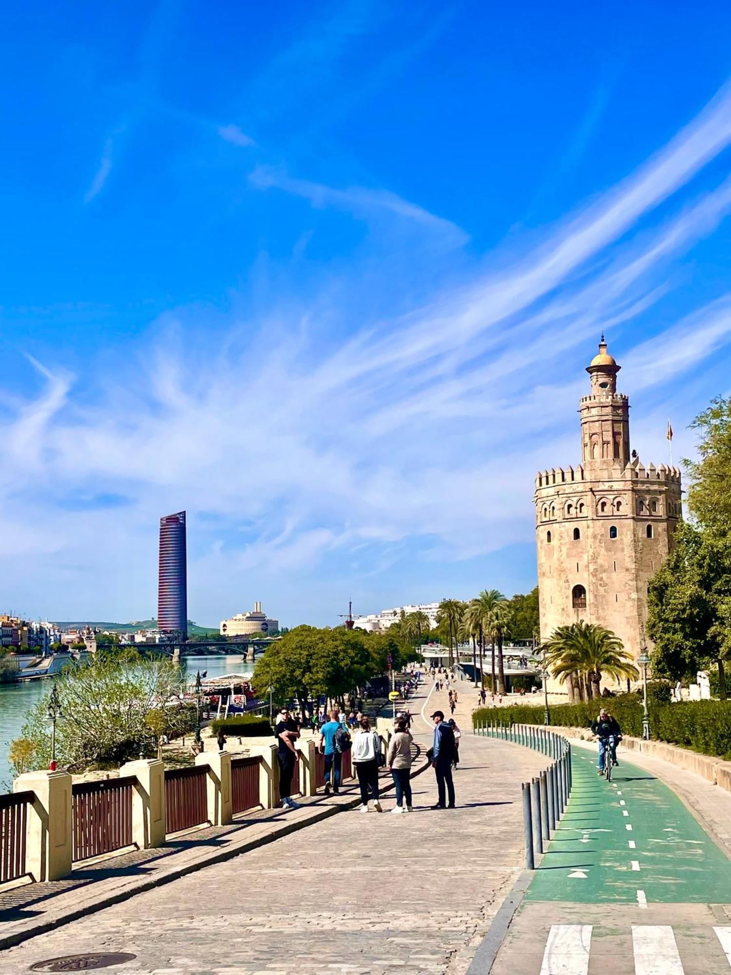 La Terraza De Triana Apartment เซบีญา ภายนอก รูปภาพ