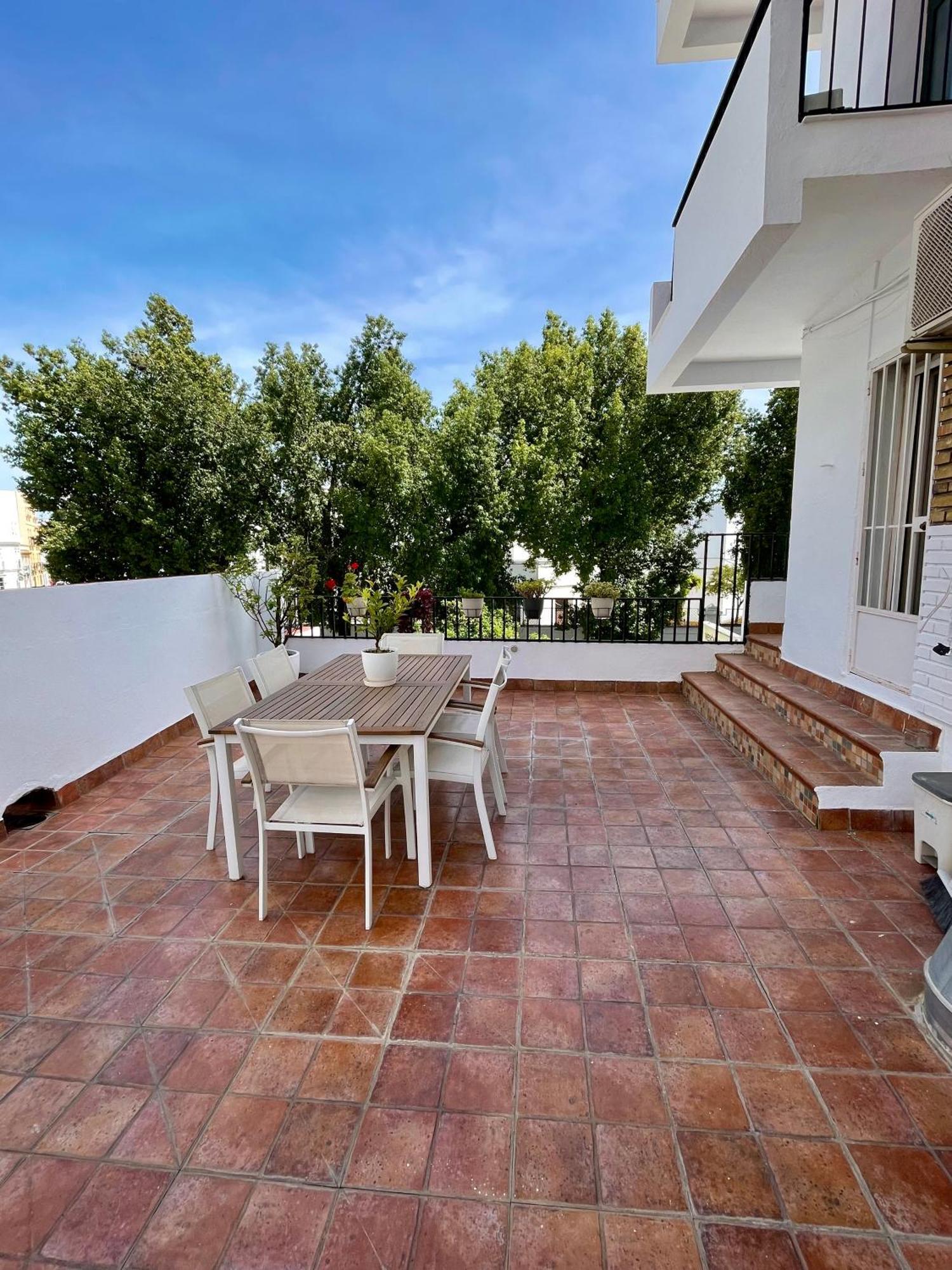 La Terraza De Triana Apartment เซบีญา ภายนอก รูปภาพ