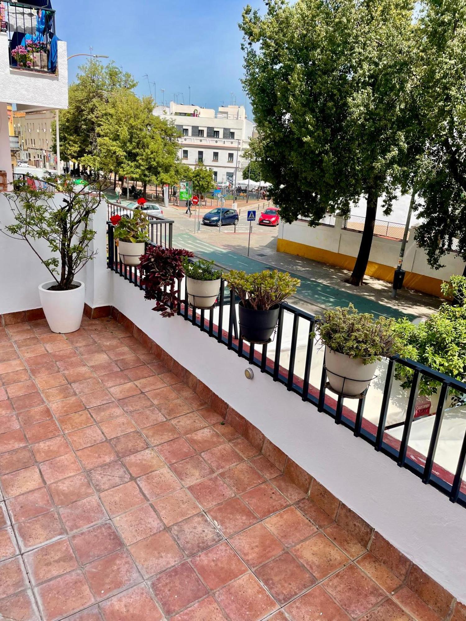 La Terraza De Triana Apartment เซบีญา ภายนอก รูปภาพ